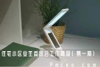 住宅小区业主委员会工作简报(第一期)